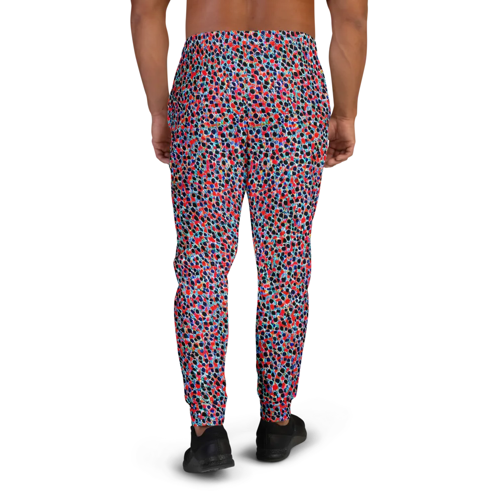 Color Circuit on Men's Joggers — Back