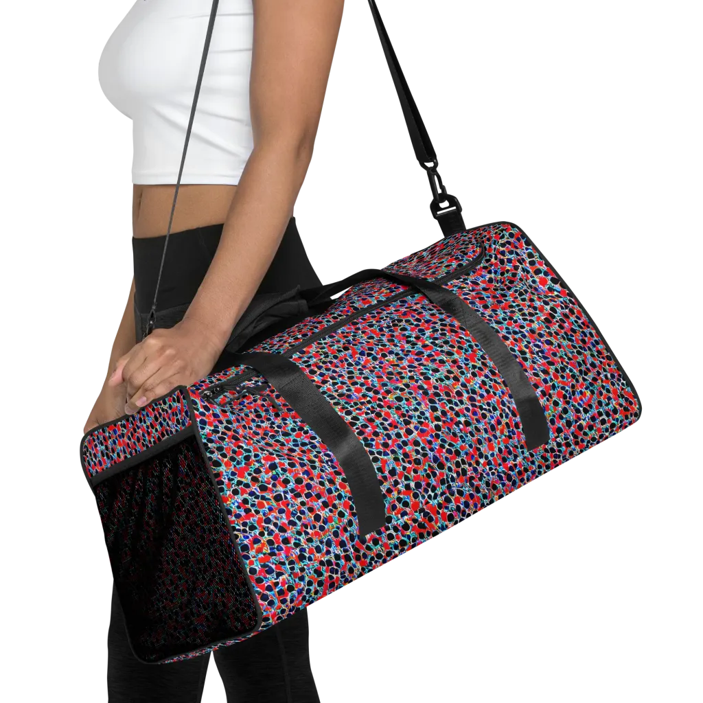 Color Circuit on Duffle Bag — Front