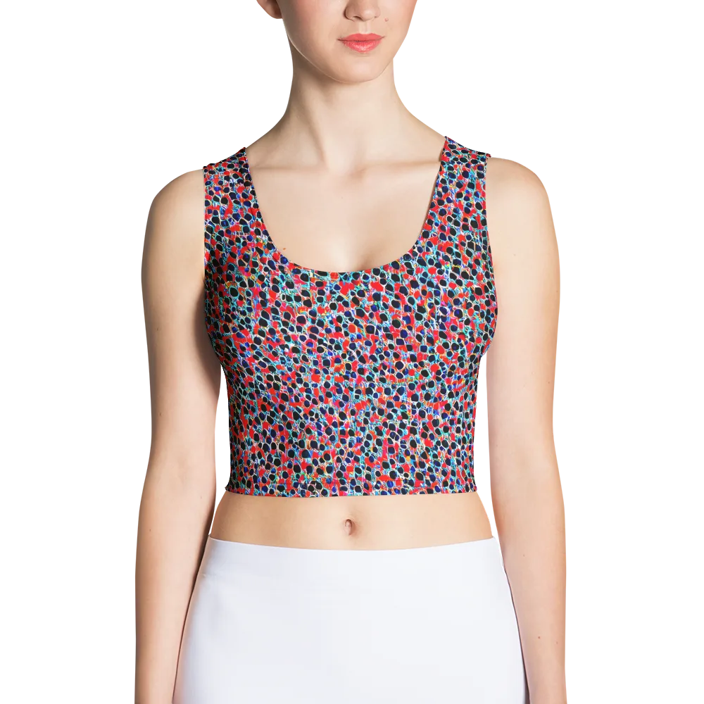 Color Circuit on Crop Top — Front