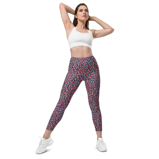 Color Circuit on a Leggings with Pockets