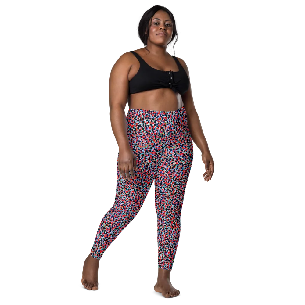 Color Circuit on Leggings with Pockets — Front