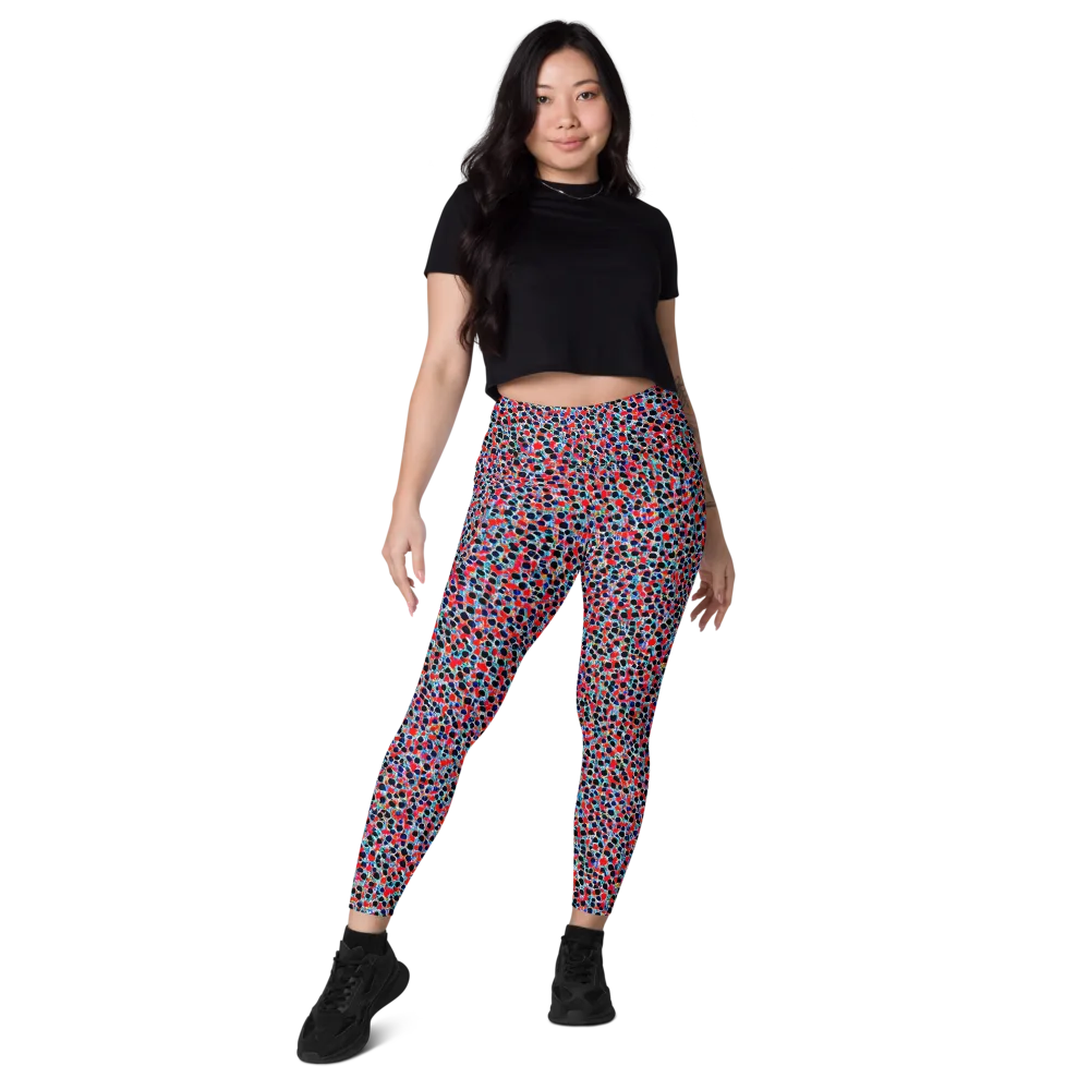 Color Circuit on Leggings with Pockets — Front
