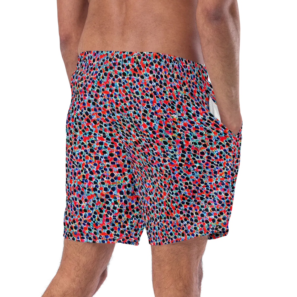 Color Circuit on Swim Trunks — Right Back