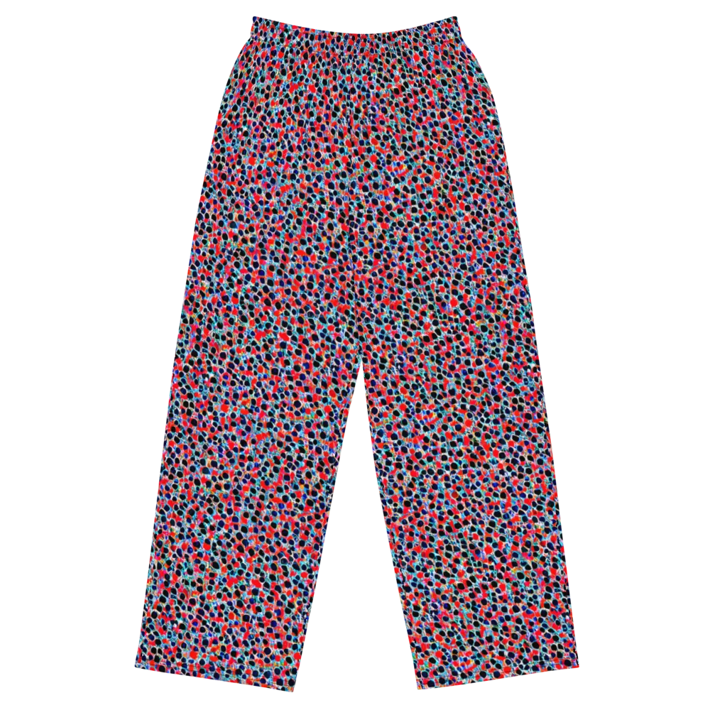 Color Circuit on Wide-Leg Pants — Front