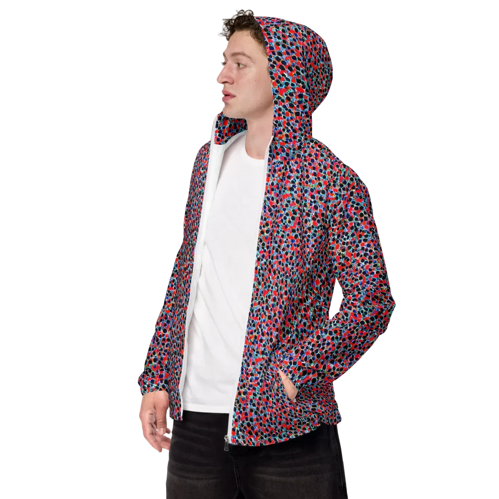 Color Circuit on Men's Windbreaker — Left Front