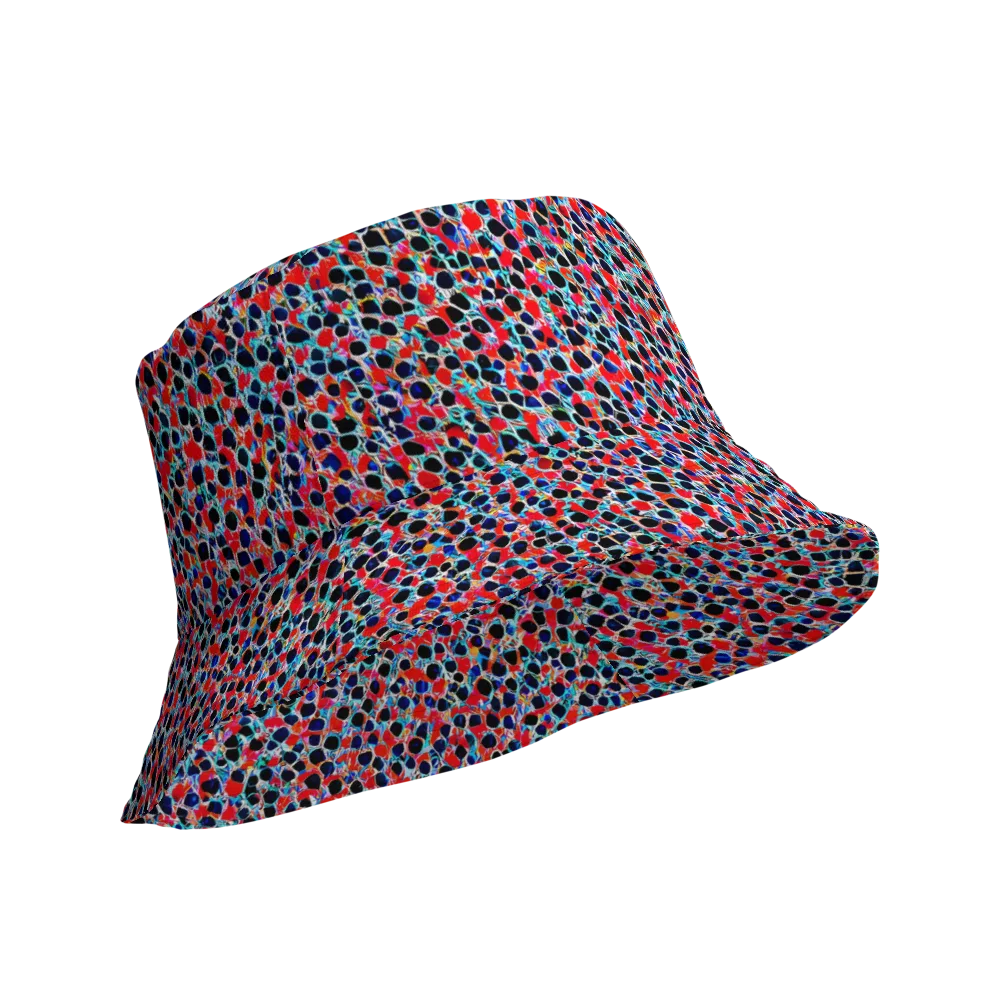 Color Circuit on Reversible Bucket Hat — Product details Outside