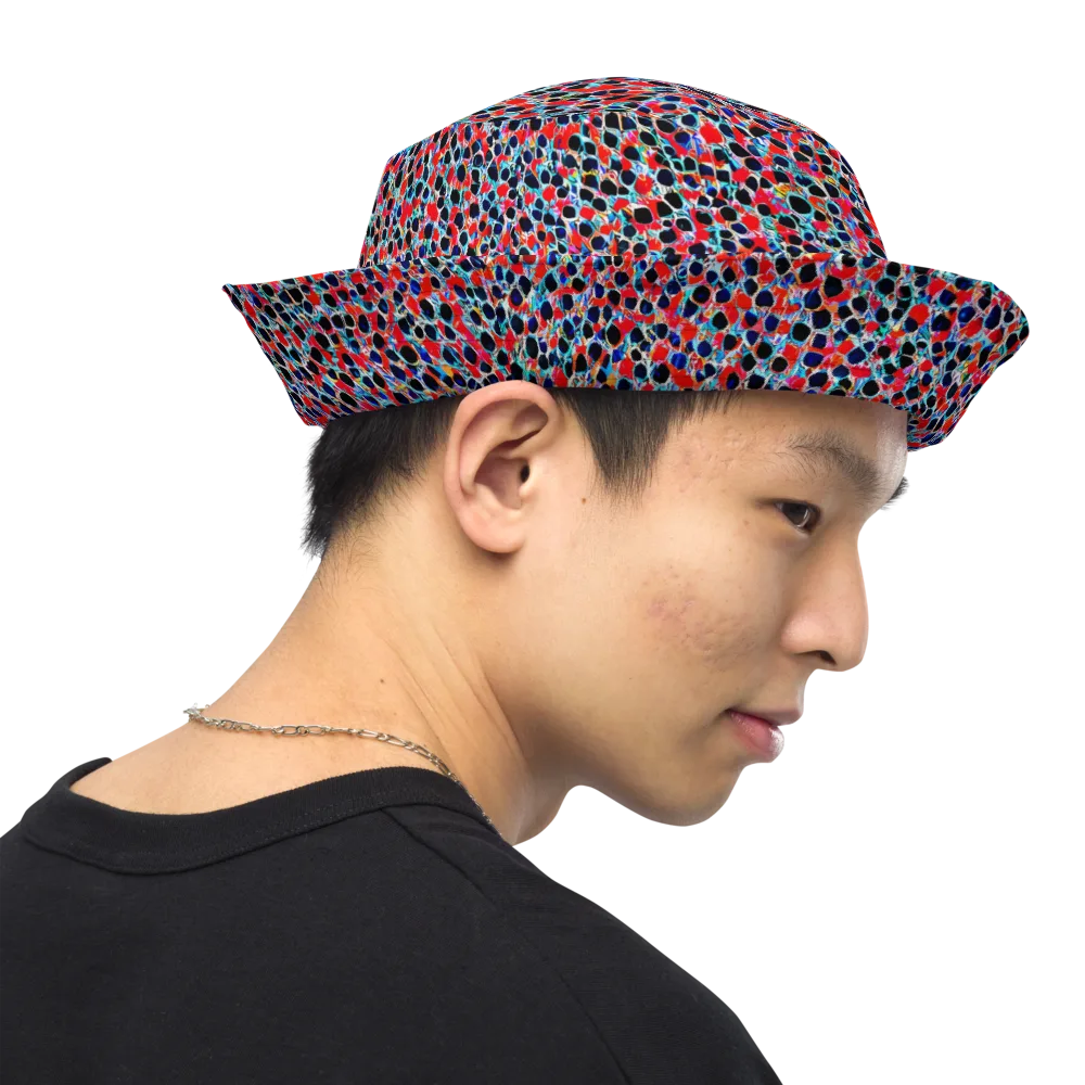 Color Circuit on Reversible Bucket Hat — Right Outside
