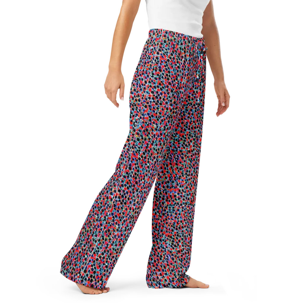 Color Circuit on Women's Pajama Pants — Right Front