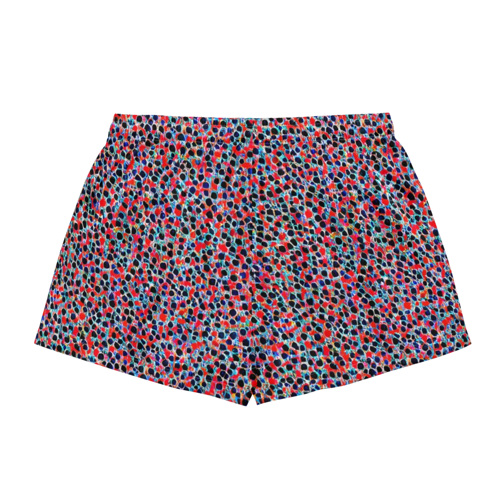 Color Circuit on Women's Pajama Shorts — Back