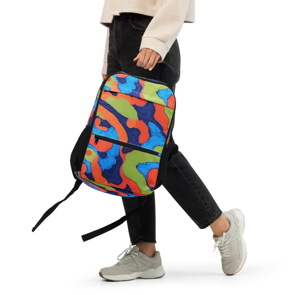Prism Melt on Utility Backpack — Front