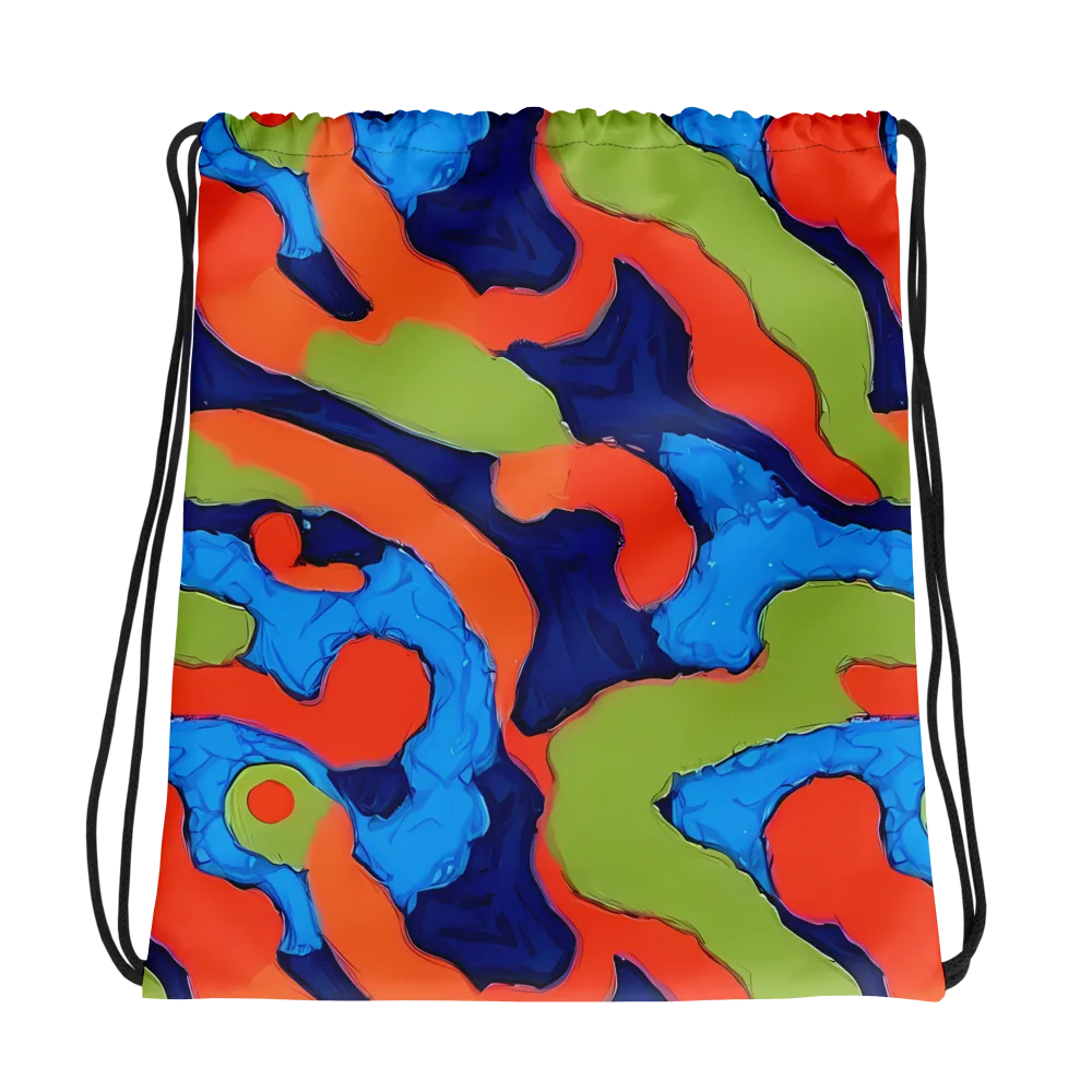 Prism Melt on Drawstring Bag — Photo