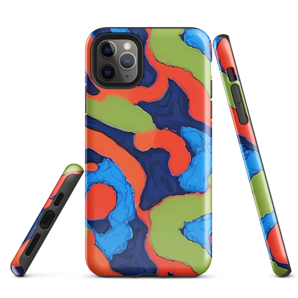 Prism Melt on Tough Case for iPhone® — Front