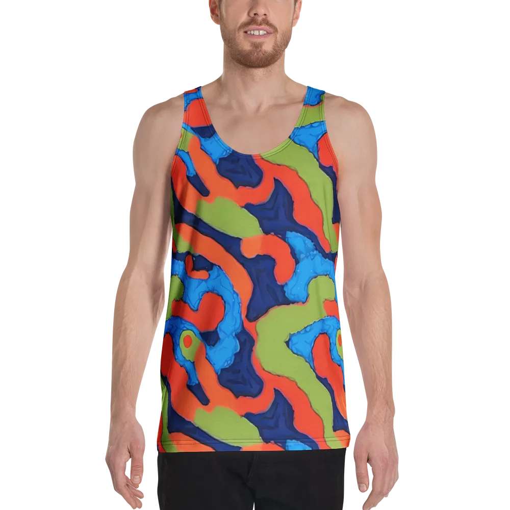 Prism Melt on Men's Tank Top — Front