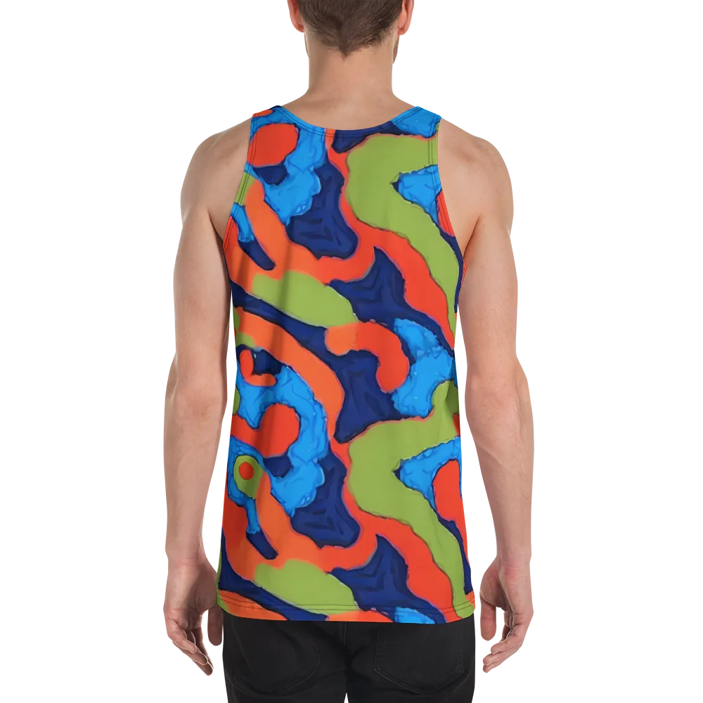 Prism Melt on Men's Tank Top — Back