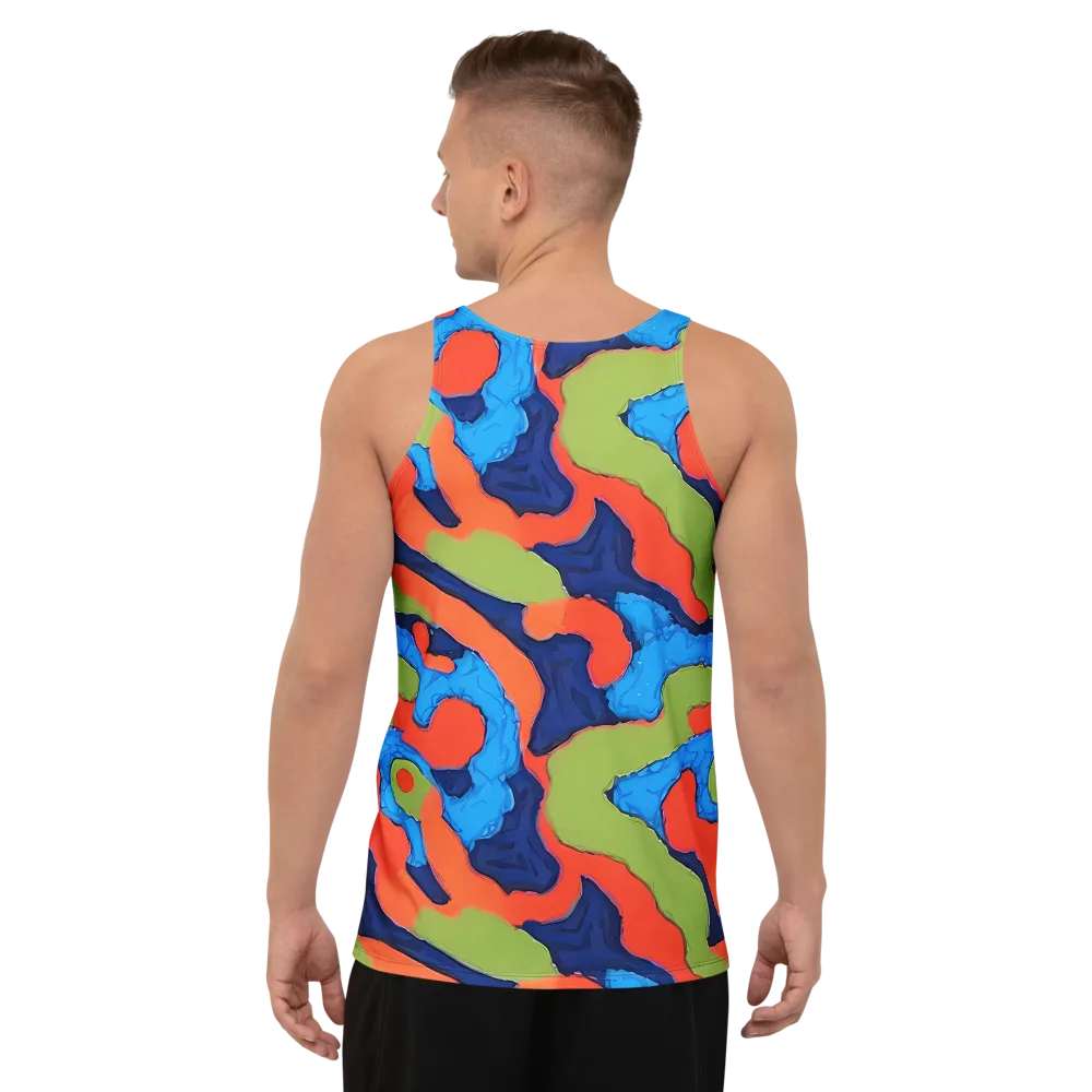 Prism Melt on Men's Tank Top — Back