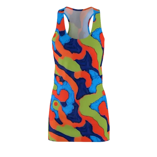 Prism Melt on a Racerback Dress