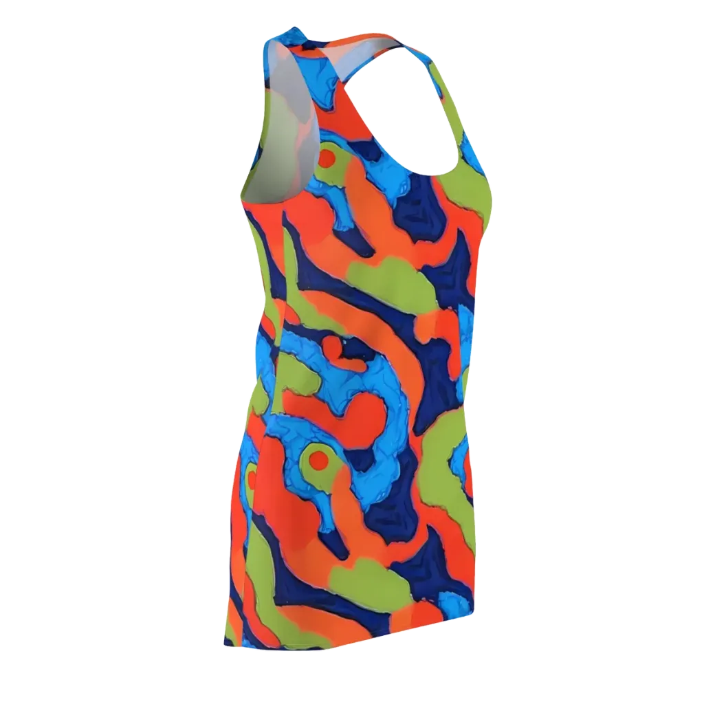Prism Melt on Racerback Dress — Front Side