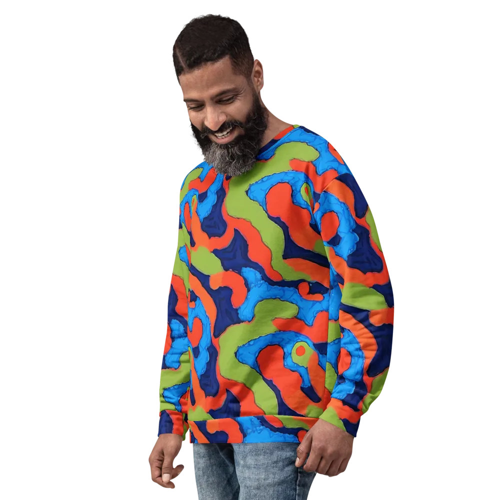 Prism Melt on Sweatshirt — Left Front