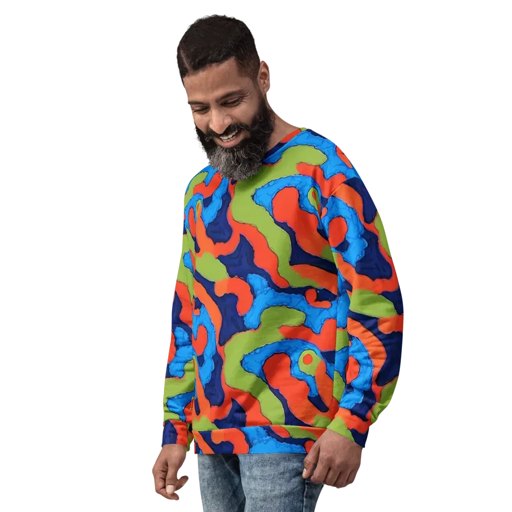 Prism Melt on Sweatshirt — Left Front