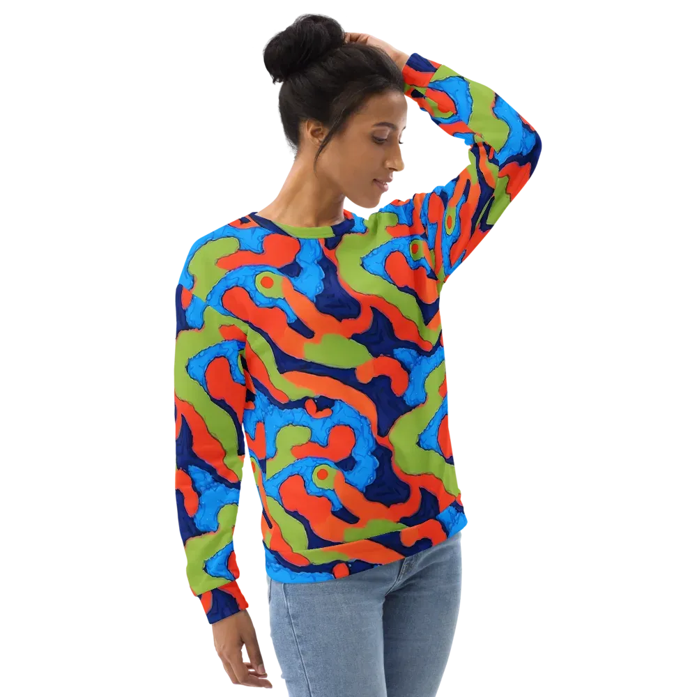 Prism Melt on Sweatshirt — Right Front
