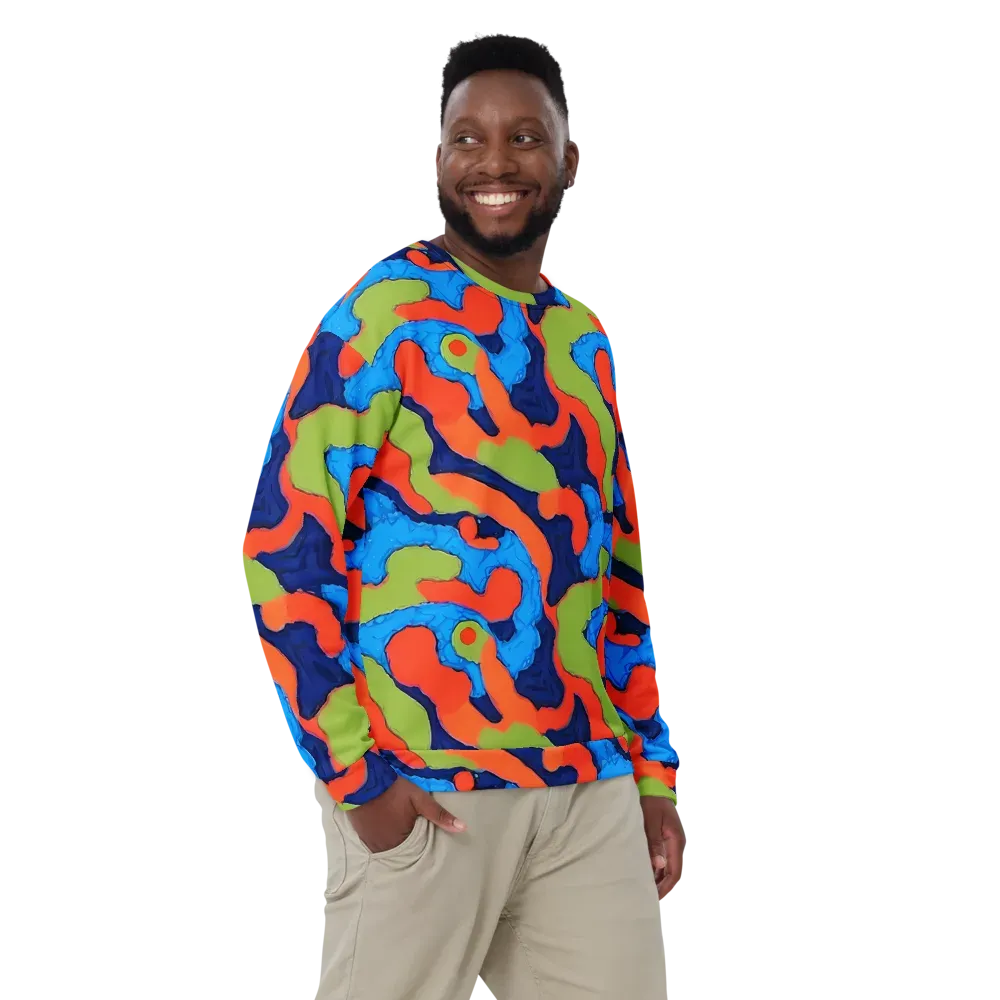 Prism Melt on Sweatshirt — Front