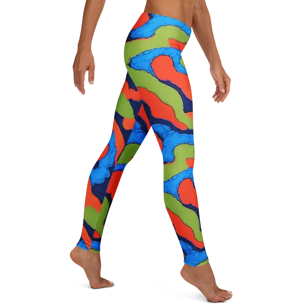 Prism Melt on Leggings — Right