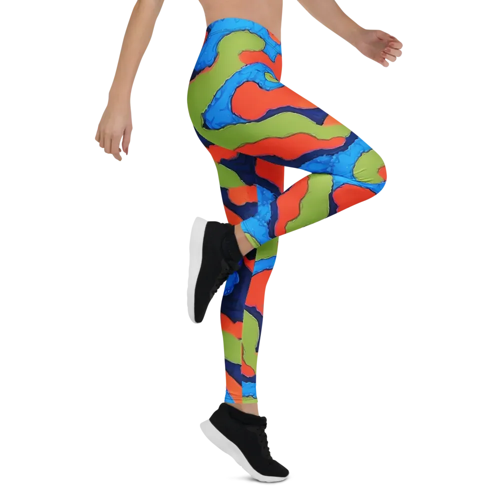 Prism Melt on Leggings — Right