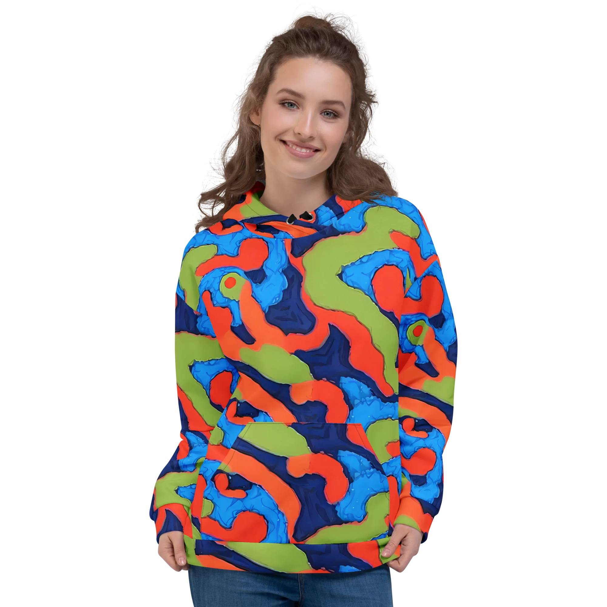 Prism Melt on Hoodie — Front
