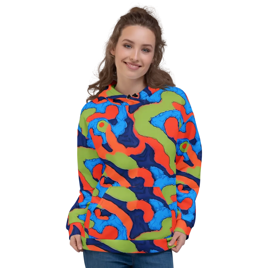 Prism Melt on Hoodie — Front