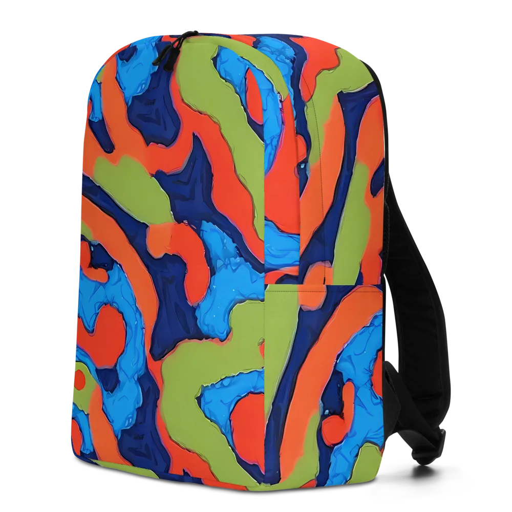 Prism Melt on Minimalist Backpack — Left