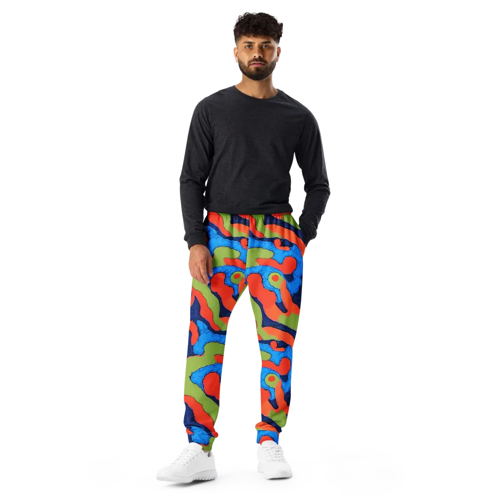 Prism Melt on Men's Joggers — Front