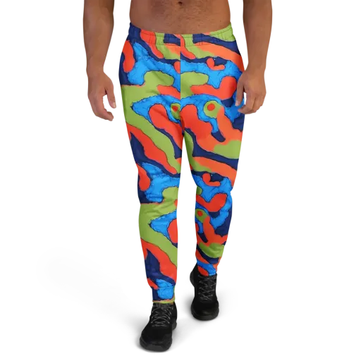 Prism Melt on a Men's Joggers