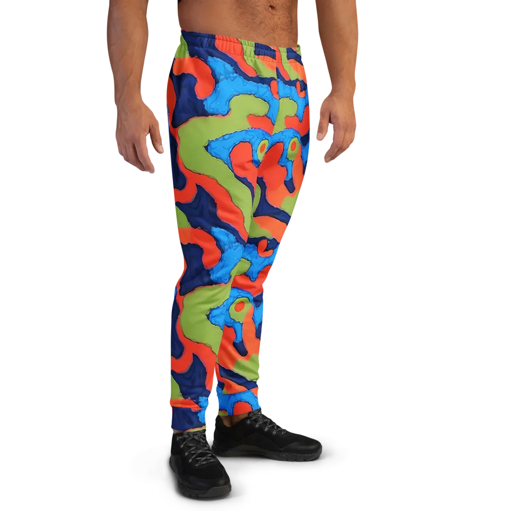 Prism Melt on Men's Joggers — Right