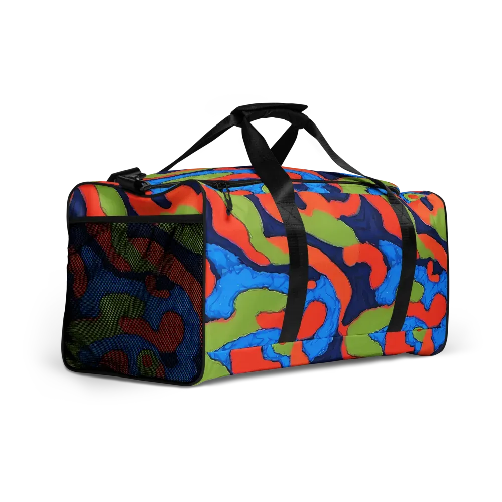 Prism Melt on Duffle Bag — Right Front