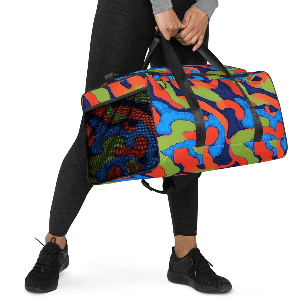 Prism Melt on Duffle Bag — Right Front