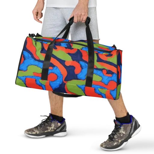 Prism Melt on a Duffle Bag