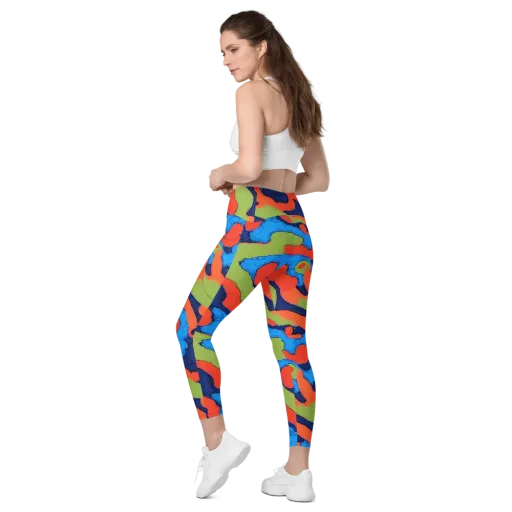 Prism Melt on a Leggings with Pockets