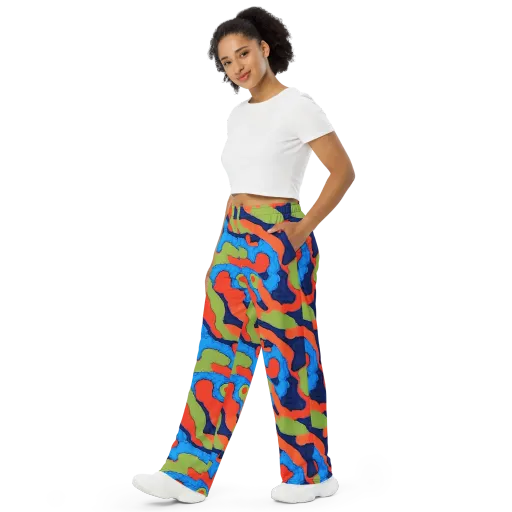 Prism Melt on a Wide-Leg Pants