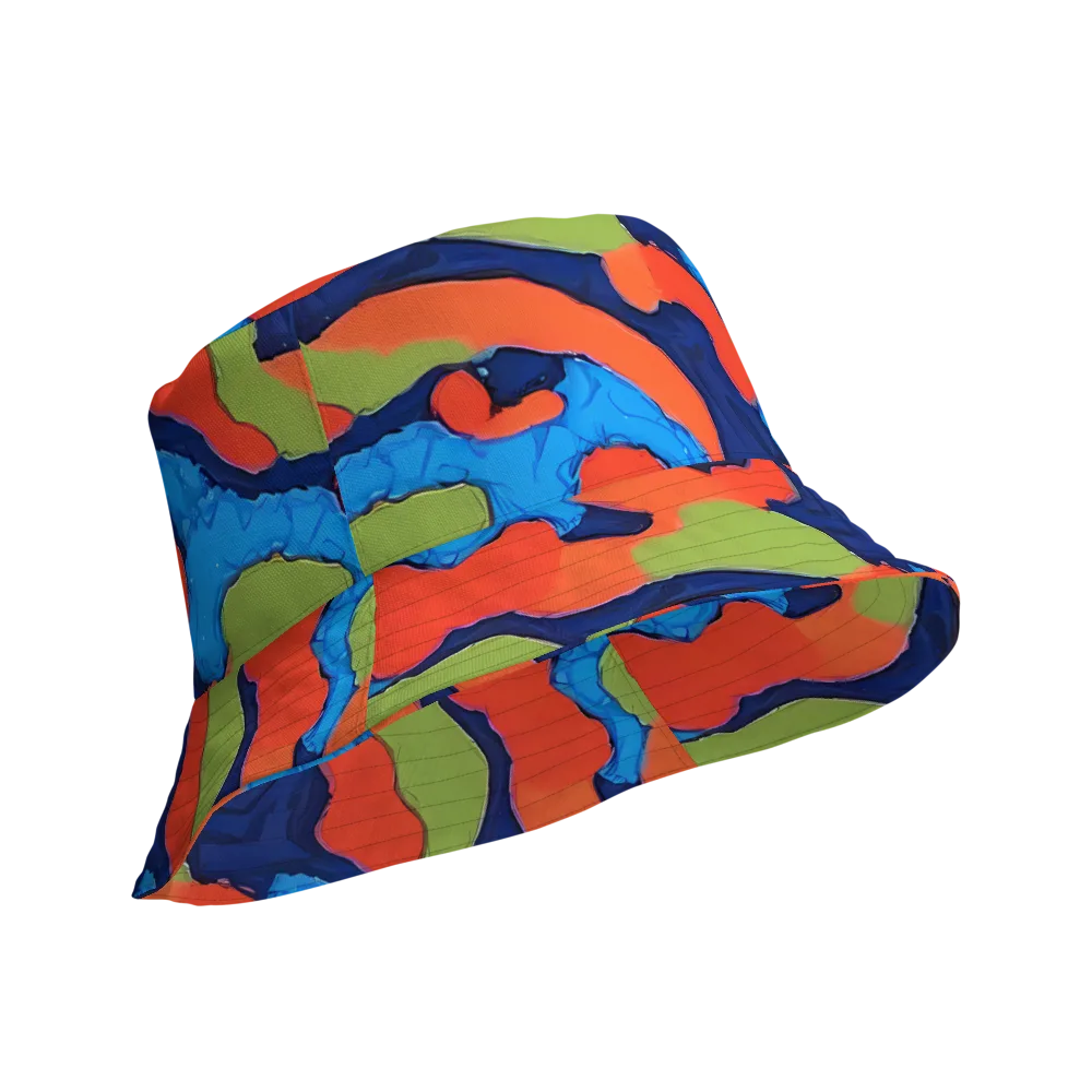 Prism Melt on Reversible Bucket Hat — Product details Outside