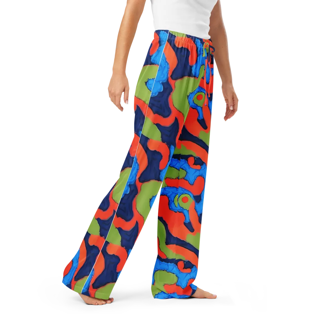 Prism Melt on Women's Pajama Pants — Right Front