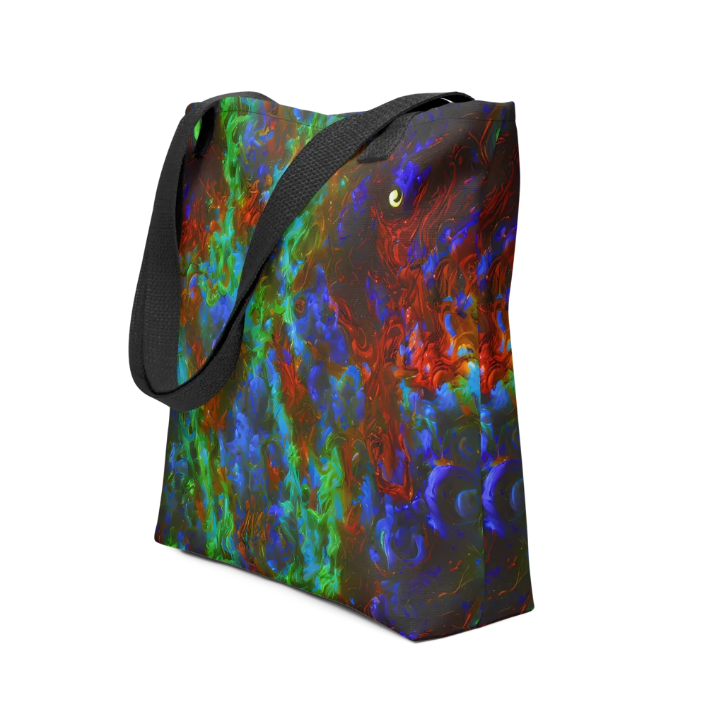 Prismatic Flame on Tote Bag — Front