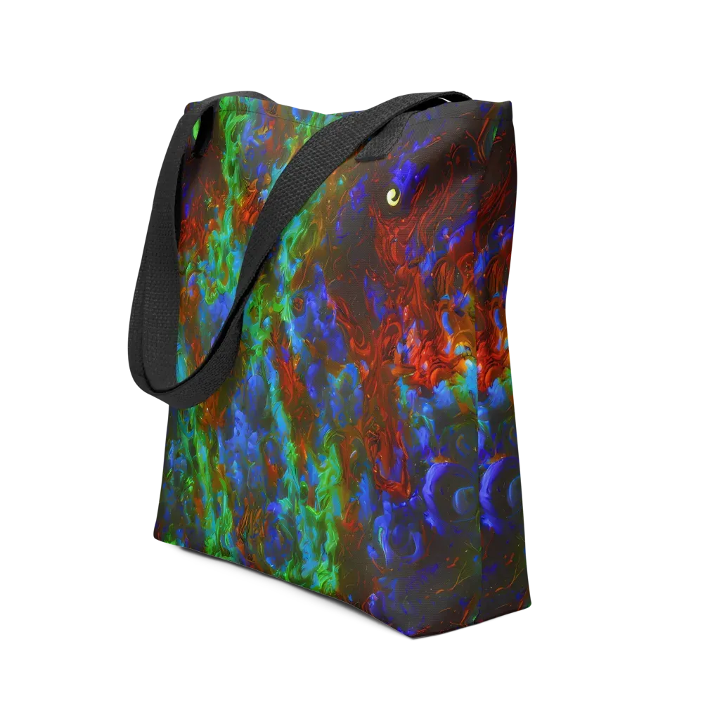 Prismatic Flame on Tote Bag — Front