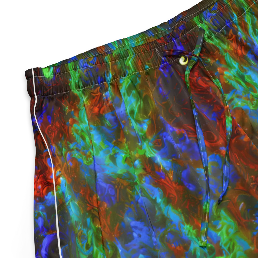 Prismatic Flame on Women's Pajama Shorts — Product details