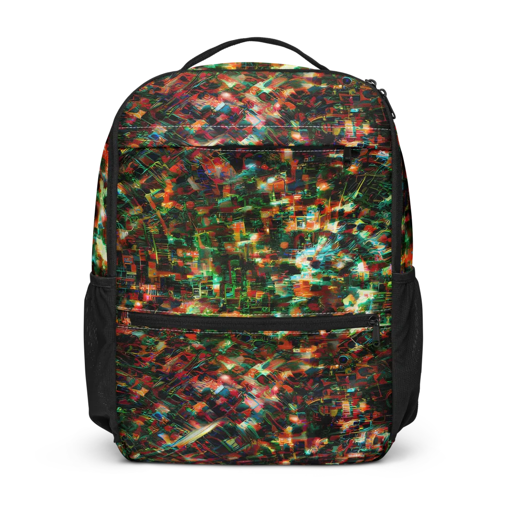 Emerald Afterdark on Utility Backpack — Front