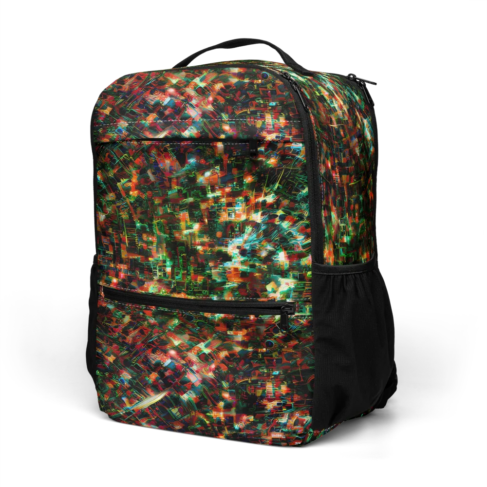 Emerald Afterdark on Utility Backpack — Left Front