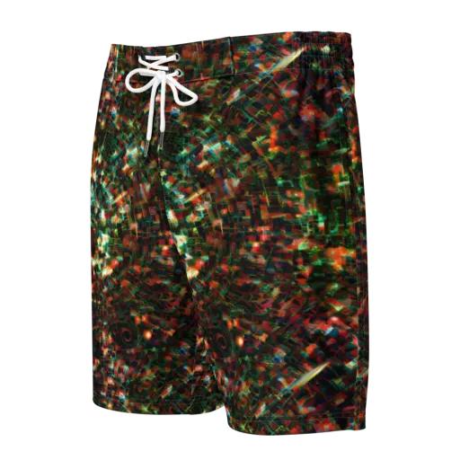 Emerald Afterdark on a Men's Board Shorts