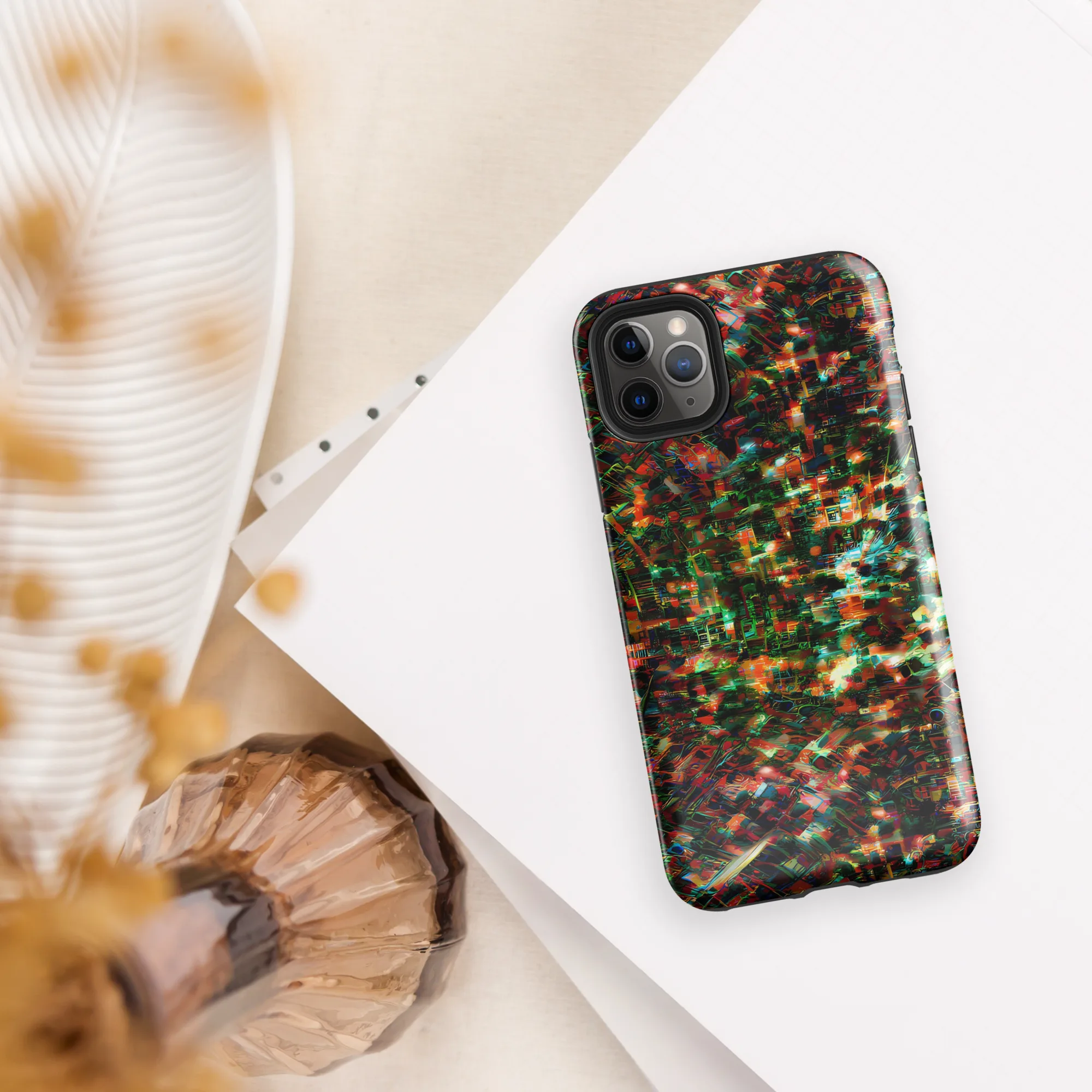 Emerald Afterdark on Tough Case for iPhone® — Front