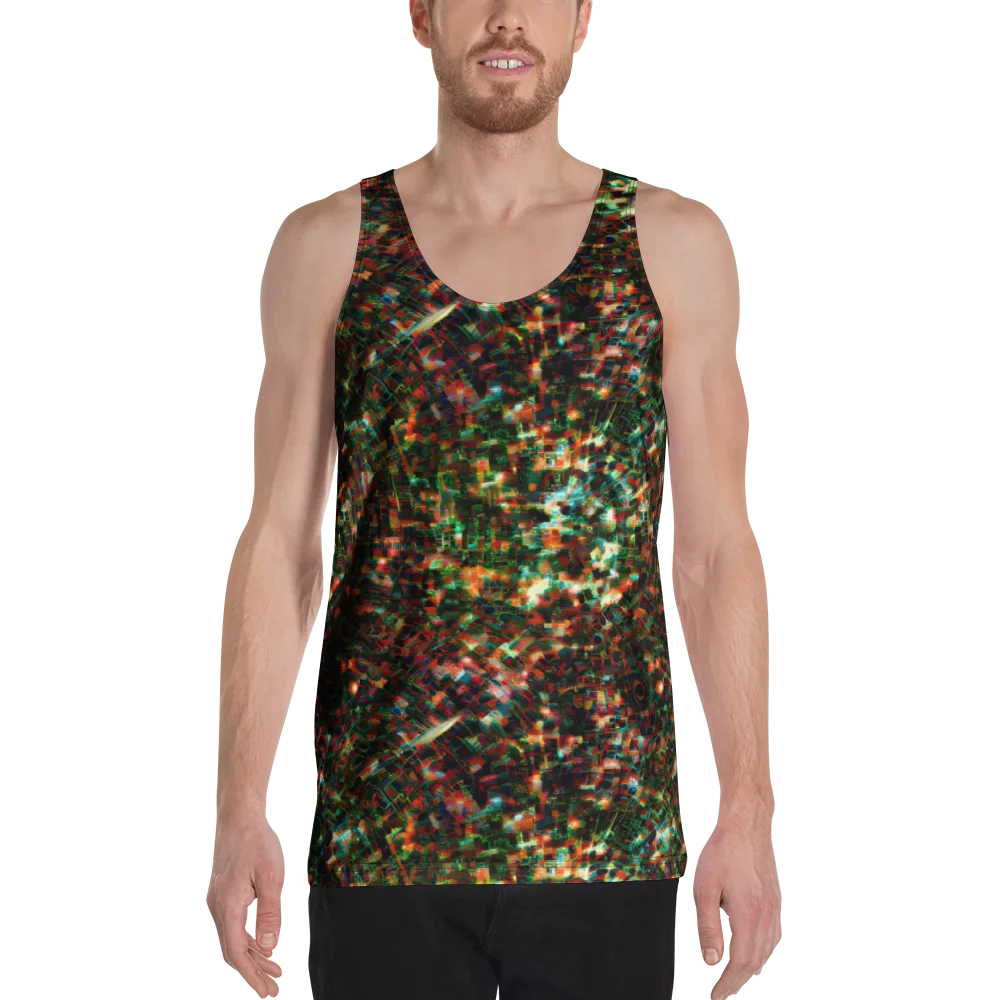 Emerald Afterdark on Men's Tank Top — Front