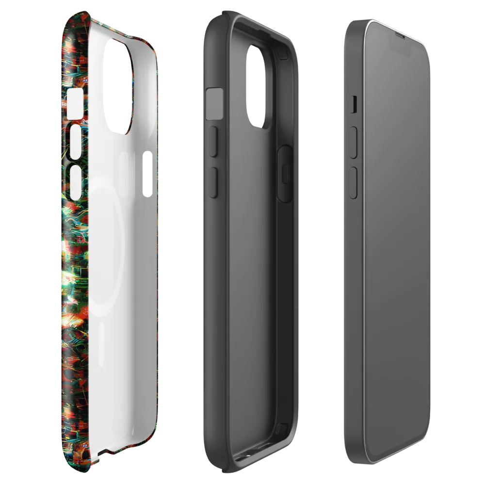 Emerald Afterdark on MagSafe Tough Case for iPhone® — Front