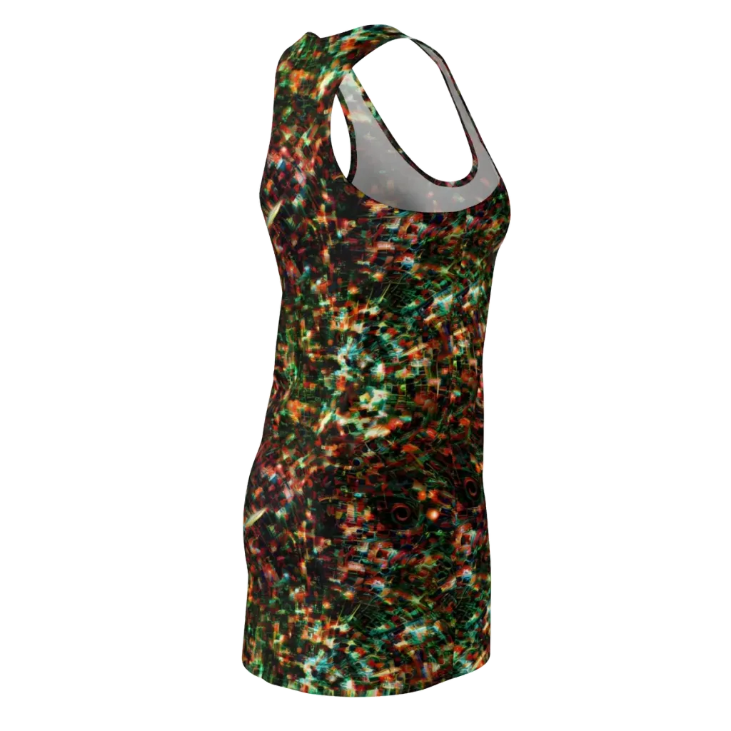 Emerald Afterdark on Racerback Dress — Back Side